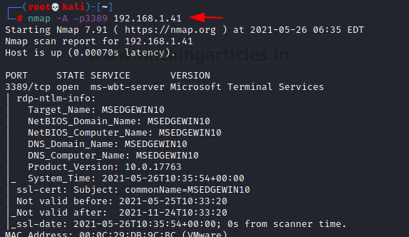 Screenshot mostrando pós-exploração com metasploit