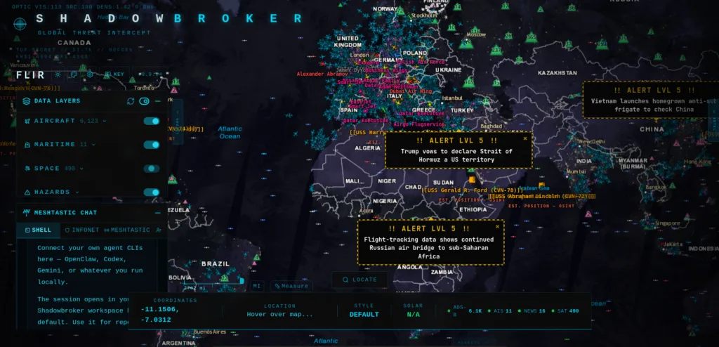 Banner do artigo ShadowBroker na fonte original