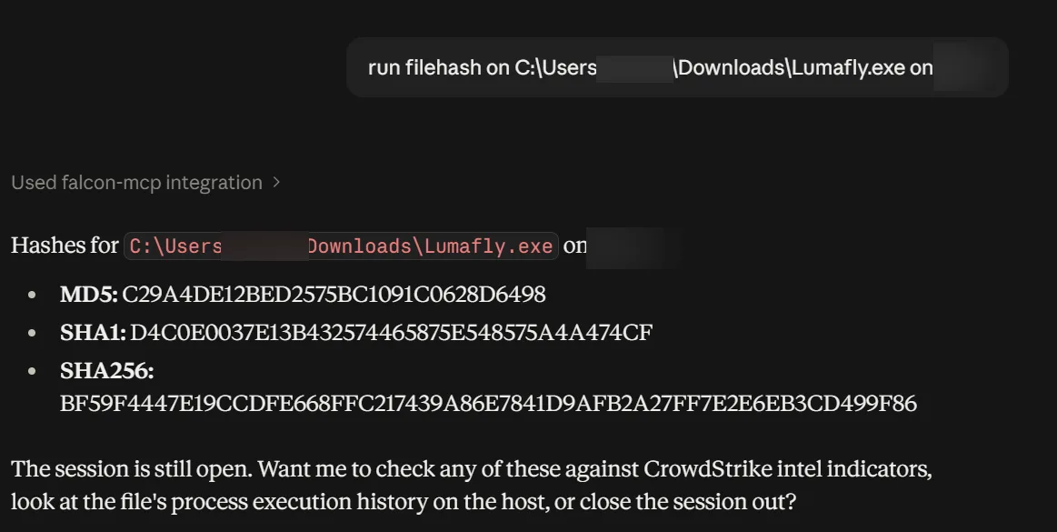 Evento MotwWritten mostrando URL de download do GitHub e referrer oficial
