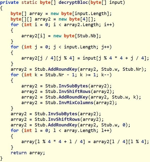 Implementação do algoritmo AES no payload de segundo estágio do Chimera — multithread para performance